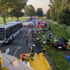 FW-KLE: Schwerer Verkehrsunfall zwischen Linienbus und Pkw auf der B 57 - BMW-Fahrer schwer verletzt