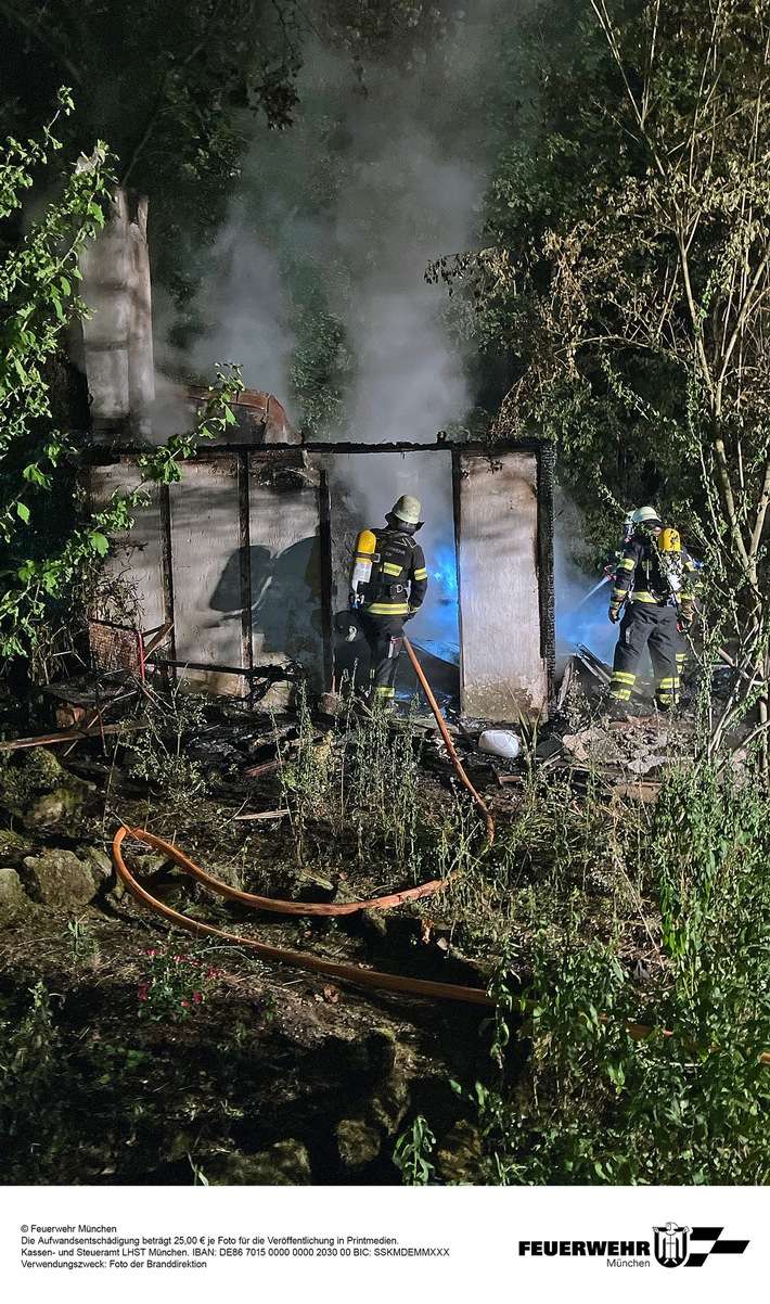 FW-M: Wochenendrückblick der Feuerwehr München für den 24. bis 26. Juli 2026