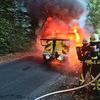 FW Bocholt: Fahrzeugbrand auf der Schloßallee - Feuerwehr Bocholt im Einsatz