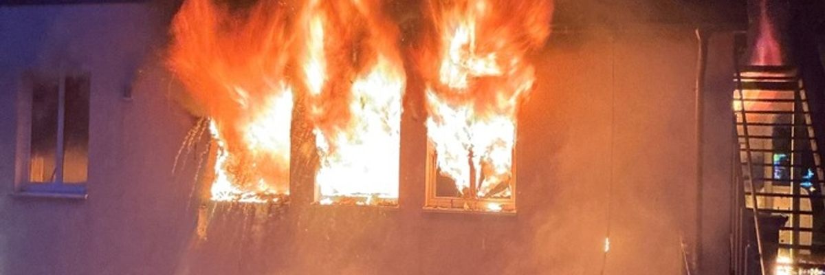 FW-GLA: Wohnungsbrand an der Vehrenbergstraße - Schnelles Eingreifen verhindert größere Ausbreitung