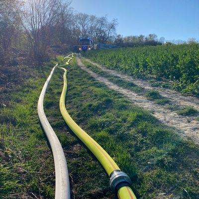 FW-Velbert: Waldbrand in Velbert-Neviges