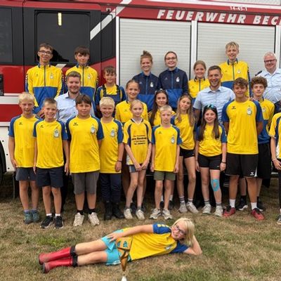 FW-OLL: JF Beckeln gehört zu den drei besten Jugendfeuerwehren Niedersachsens