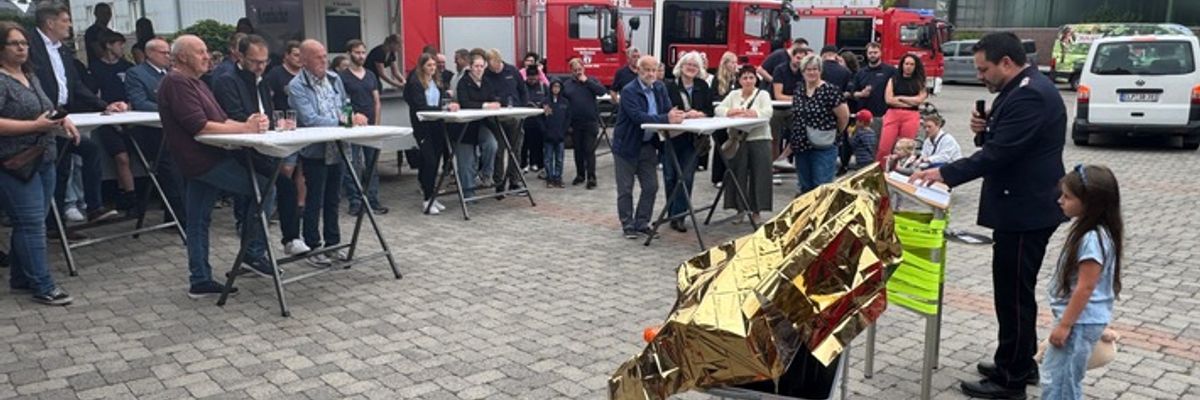 FW-OLL: Familienfest der Feuerwehr Littel mit Fahrzeug- und Drohnenübergabe