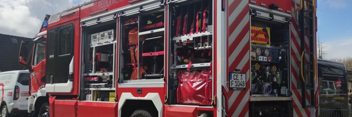 FW Celle: Feuer in einer Küche