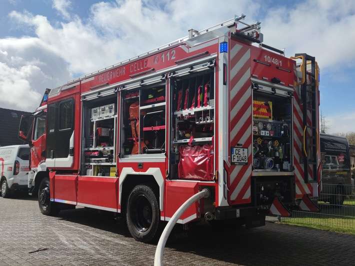 FW Celle: Feuer in einer Küche