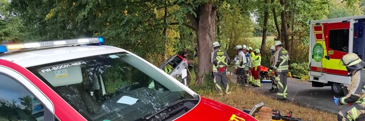 FW Bocholt: Verkehrsunfall auf der Barloer Ringstraße