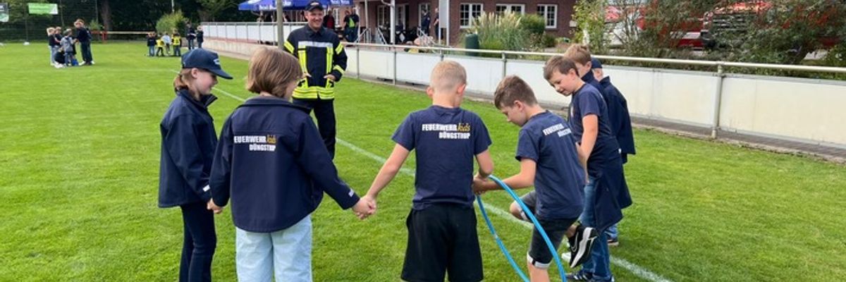 FW-OLL: Kreis-Kinderfeuerwehrtag in Kleinenkneten - Spiel, Spaß und Teamgeist beim jüngsten Feuerwehrnachwuchs