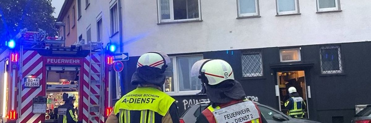 FW-BO: Wohnungsbrand in der Bochumer Innenstadt - Zwei verletzte Personen