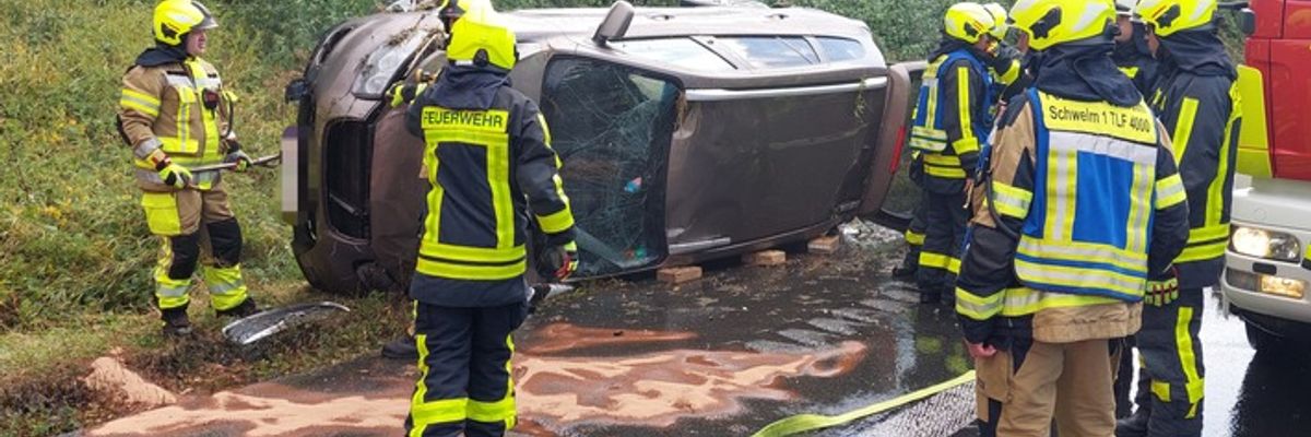 FW-EN: Verkehrsunfall auf der Autobahn