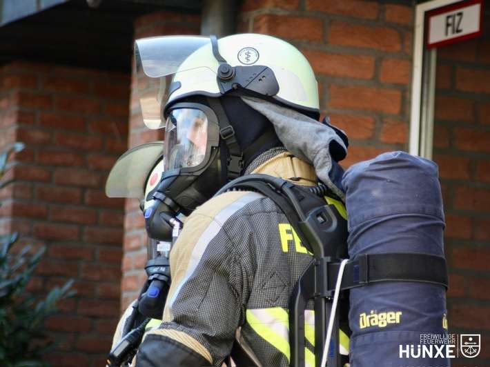 FW Hünxe: Ausgelöster Rauchmelder in einem Wohnwagen