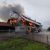 LRA-Ravensburg: Landwirtschaftliches Anwesen im Vollbrand 50 Milchkühe, 16 Jungrinder und das Wohnhaus konnten gerettet werden
