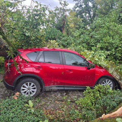 FW Allensbach: Unwetterlage mit zahlreichen Einsätzen im Gemeindegebiet