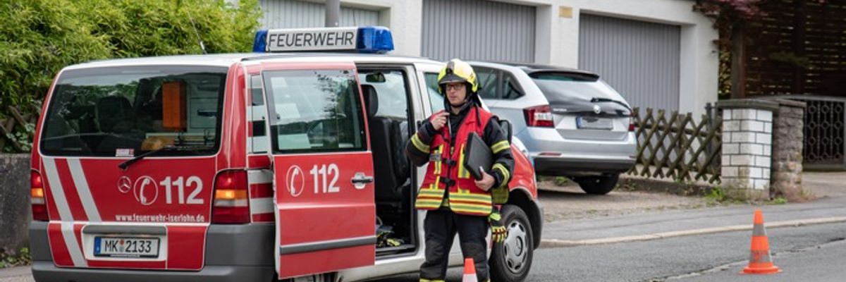 FW-MK: Löschzug Süd übt mit dem DRK den Ernstfall