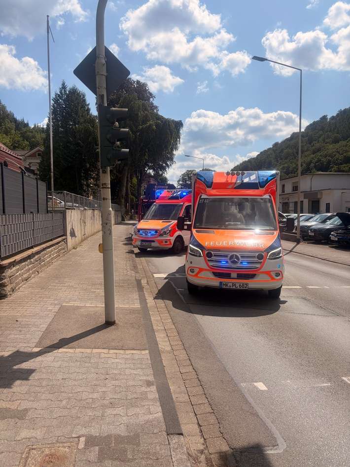 FW-PL: Ortsteil Stadtmitte - Verkehrsunfall mit drei PKW