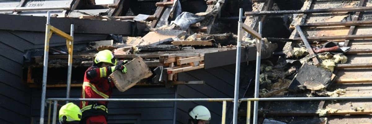 FW-PI: Hasloh: Dachstuhlbrand in Einfamilienhaus