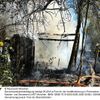 FW-M: Brand einer Gartenhütte (Lerchenau)