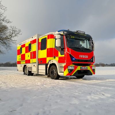 RKiSH: Der erste Intensivtransportwagen (ITW) für die schleswig-holsteinische Westküste startet
