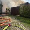 FW Paderborn: Garagenbrand greift auf Carport über - Feuerwehr verhindert Übergreifen auf Wohnhaus