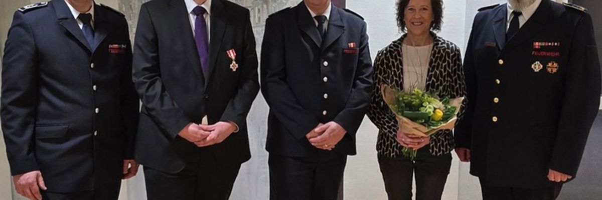 FW-OE: Feierstunde der Feuerwehr im Rathaus