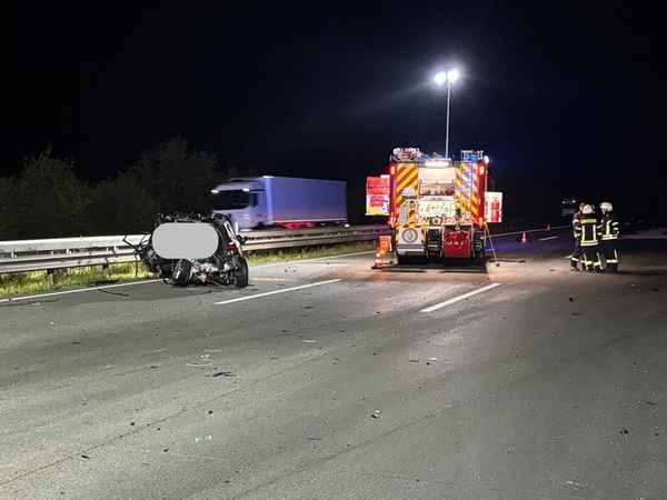 FW-ROW: Verkehrsunfall auf der Autobahn 1 zwischen Sittensen und Elsdorf