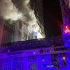 FW-OB: Ausgedehnter Küchenbrand im Hochhaus