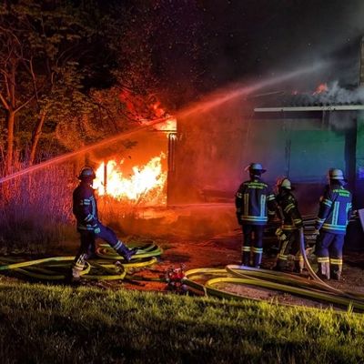 FW-WRN: Scheunenbrand in Werne-Schmintrup