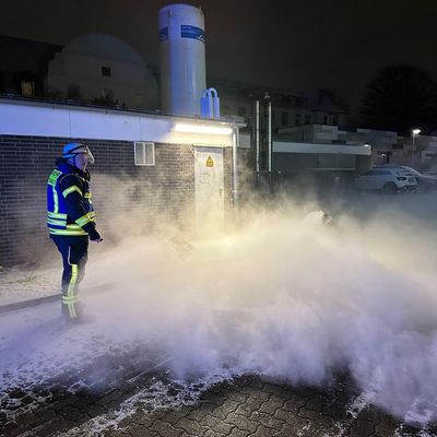 FW Celle: Nahezu gespenstische Szenen - Gasaustritt in Celle!