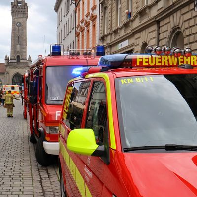 FW Konstanz: Brand einer Lüftungsanlage in einem Gastronomiebetrieb