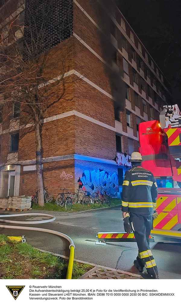 FW-M: Wochenendrückblick der Feuerwehr München für den 13. bis 15. März 2026