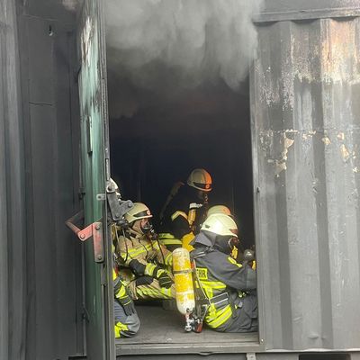 Feuerwehr Kalkar: Zusätzliches Atemschutztraining für die Kalkarer Feuerwehr