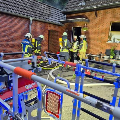 FW Datteln: Wohnungsbrand