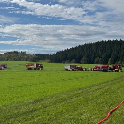 FW Allensbach: B3 Fläche groß