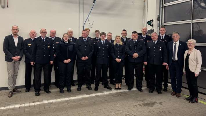 FW-AUR: Jahreshauptversammlung der Feuerwehr Haxtum