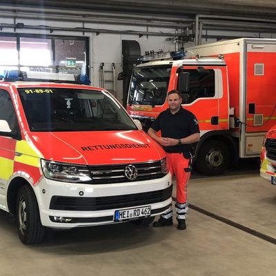 RKiSH: Start des Akut-Einsatzfahrzeugs (AEF) in Rendsburg