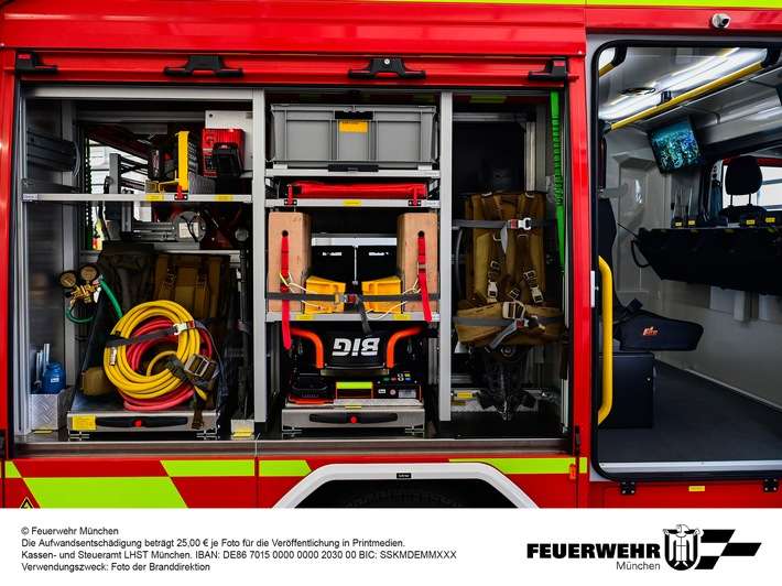 FW-M: Schnellere Hilfe dank innovativem Fahrzeugkonzept (Stadtgebiet)