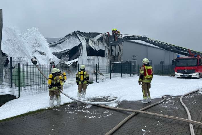 Feuerwehr Goch: Großbrand verursacht hohen Sachschaden