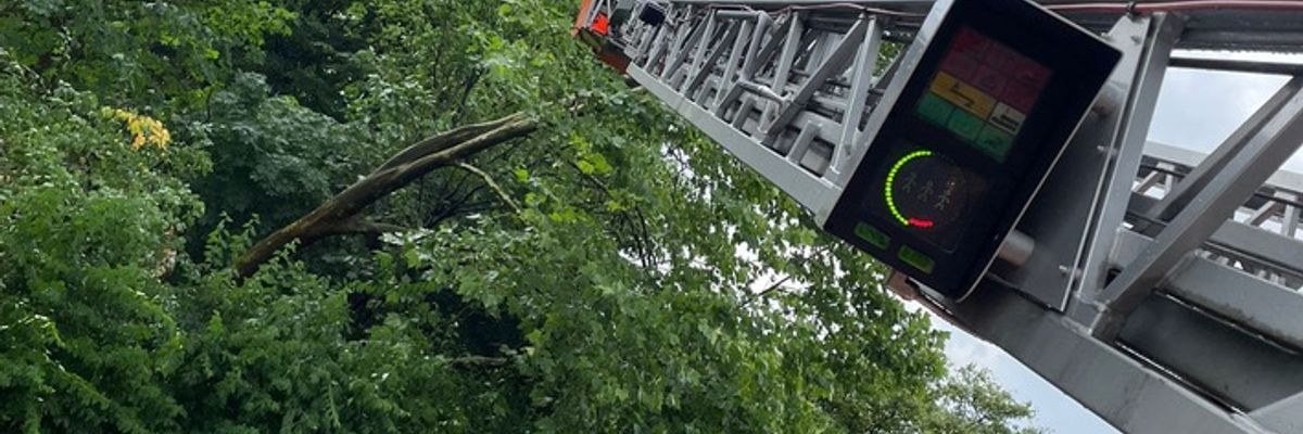 FW Bergheim: Unwetterlage am Mittwoch über Bergheim 15 Einsätze im Bereich Niederaußem und Oberaußem