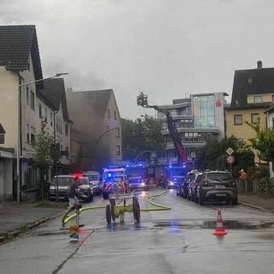 Feuerwehr Weil: Brand in Nagelstudio - Innenstadt Weil am Rhein