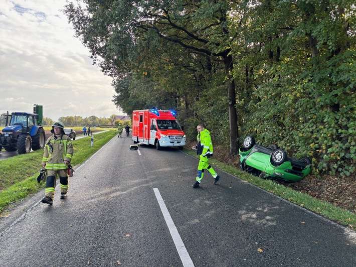FW-Greven: Feuerwehr zu einem Zimmerbrand und zwei Verkehrsunfällen gerufen.