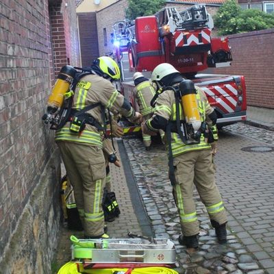 FW Helmstedt: Wohnungsbrand im Fechtboden
