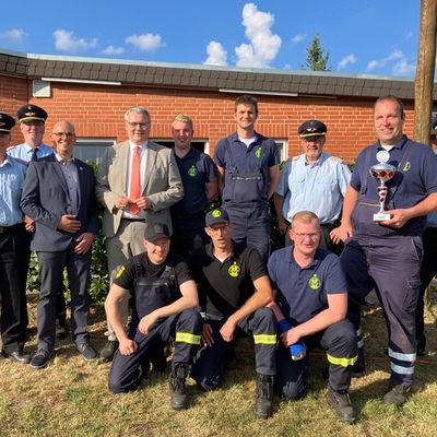 FW-ROW: Kreisleistungsvergleich der Feuerwehren im Landkreis Rotenburg (Wümme) in Ottingen
