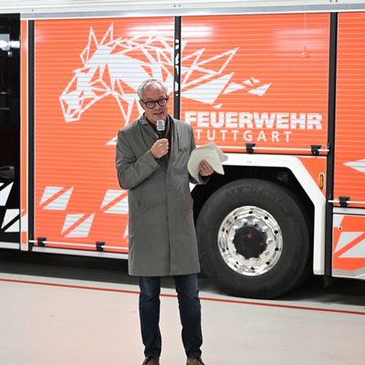 FW Stuttgart: Interimsfeuerwache 1 an der Tübinger Straße offiziell eingeweiht