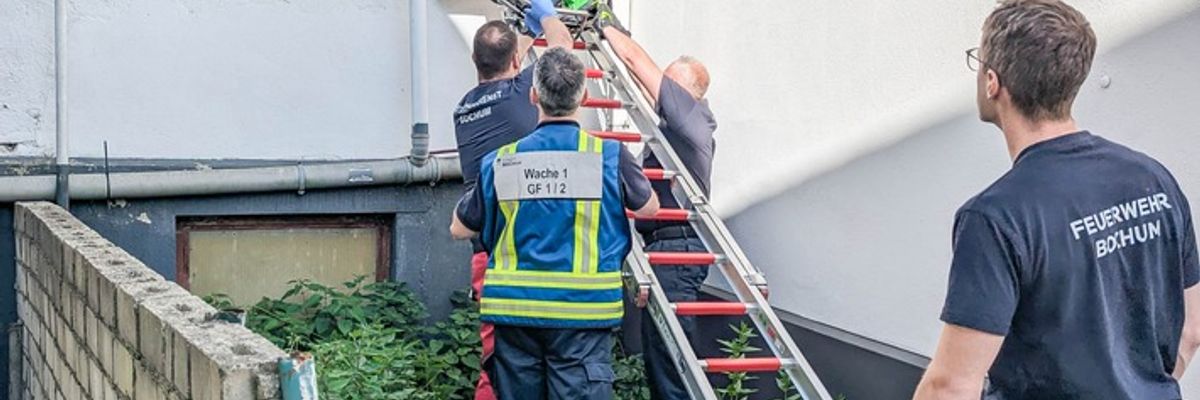 FW-BO: Person aus Wohngebäude gerettet