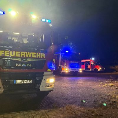 FW Leichlingen: Brand in ehemaliger Förderschule