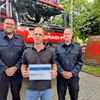 FW-KLE: Dauerspende für die Freiwillige Feuerwehr Bedburg-Hau: Dirk Peekel unterstützt ehrenamtliches Engagement