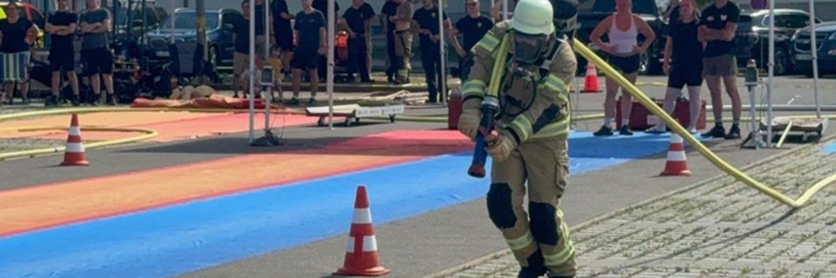 FW Konstanz: Erfolgreiche Teilnahme an der Firefighter Combat Challenge in Böblingen