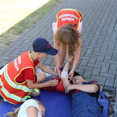 FW-OE: Jüngster Feuerwehrnachwuchs aus der Kinderfeuerwehr absolviert erfolgreich die Kinderflamme