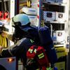 FW Hünxe: Pkw in Vollbrand