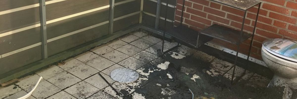 FW-WAF: Feuer auf Balkon