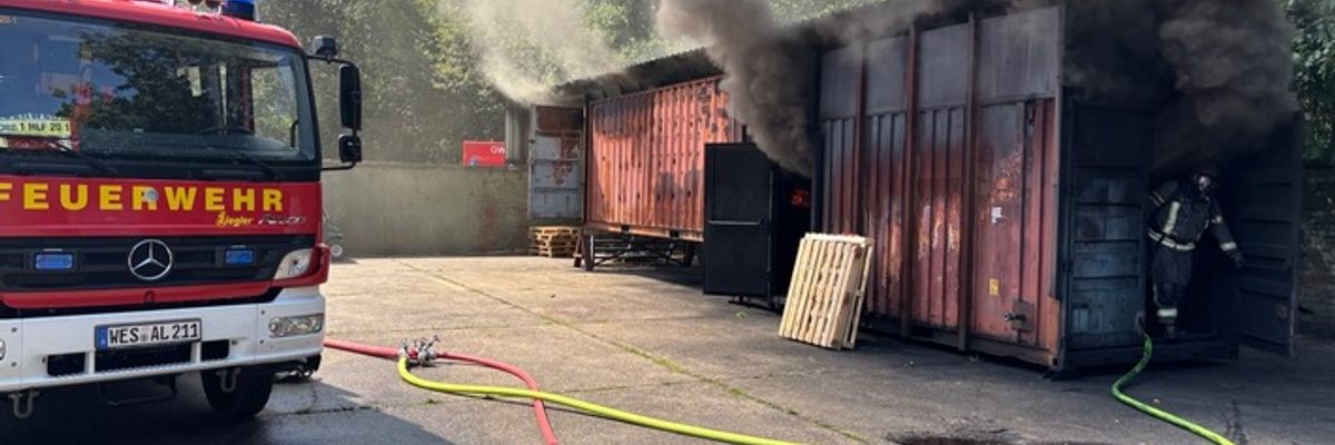 FW Alpen: Gemeinsame Übung in Weeze